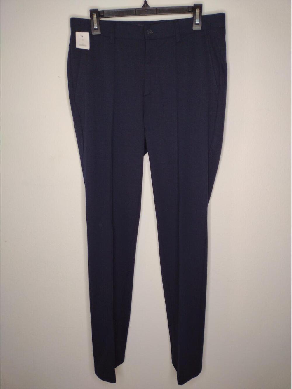 NWT Daniel Hechter Men's Navy/w/ Waist Drawstring Pants Size Small